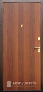 Дверь для дома с порошковой краской и ламинатом №63 внутренняя - фото